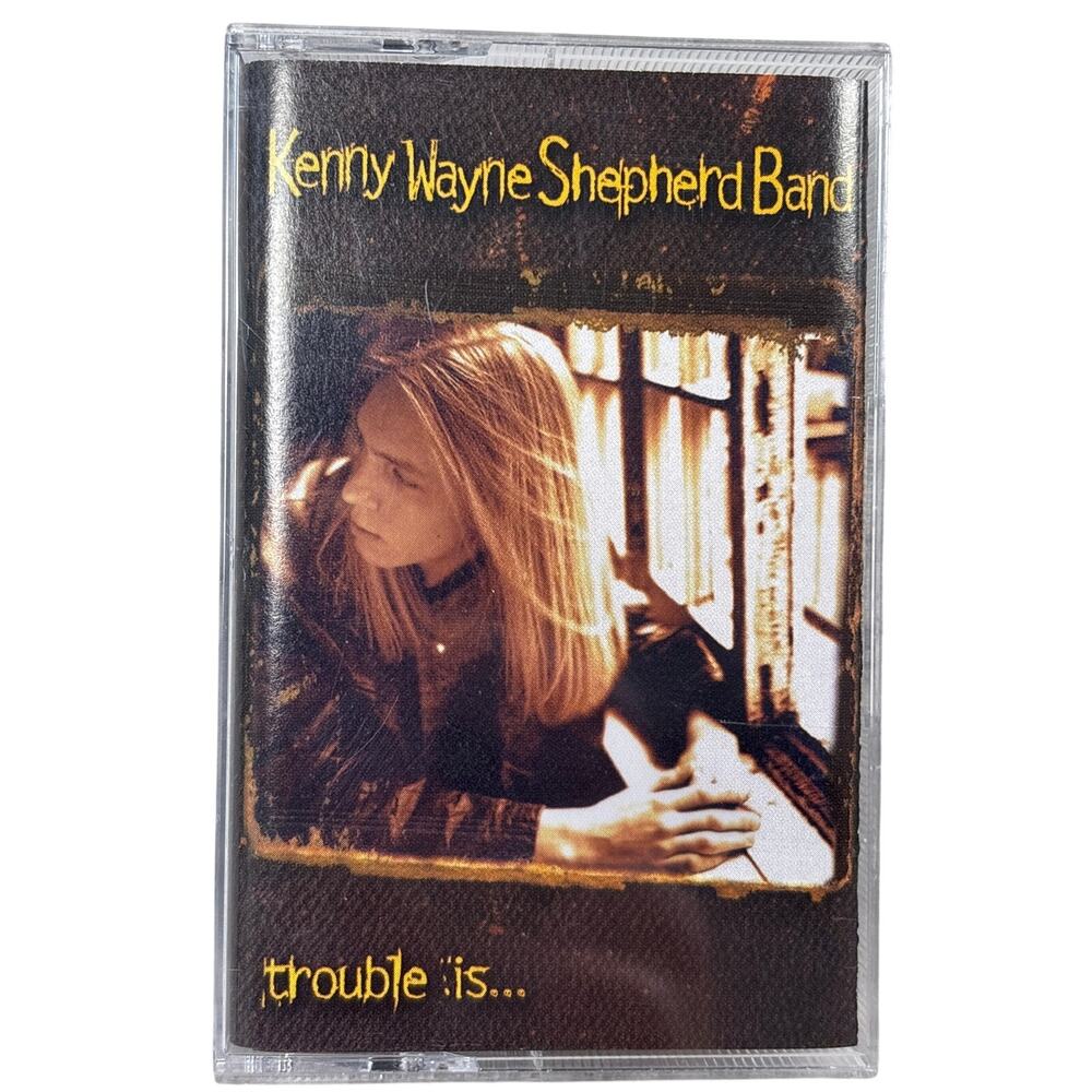 Kenny Wayne Shepherd Band - TROUBLE IS (Cassette Tape 1997) Revolution record